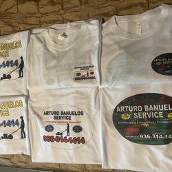 Ago Camisas Con Nombre De Negocio O Evento