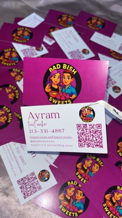 Custom Loyalty/Business Cards 💕