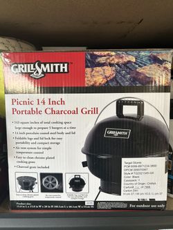 Brand New 14 Inches Charcoal Grill