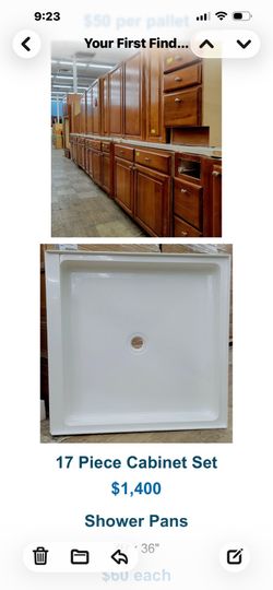 Brand New Shower Pan /Base 36x36"