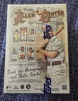 Topps 2025 Allen & Ginter Baseball 8 Packs Blaster Value Box