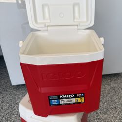Ice Chest Igloo Cooler 18 Cans/12qt Hard-Sided Coolers - Odor & Stain-Resistant Polyethylene