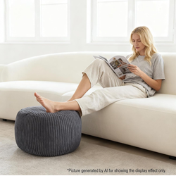 Grey cordoroy foot rest NEW 14’ x 20’ (UTC area)