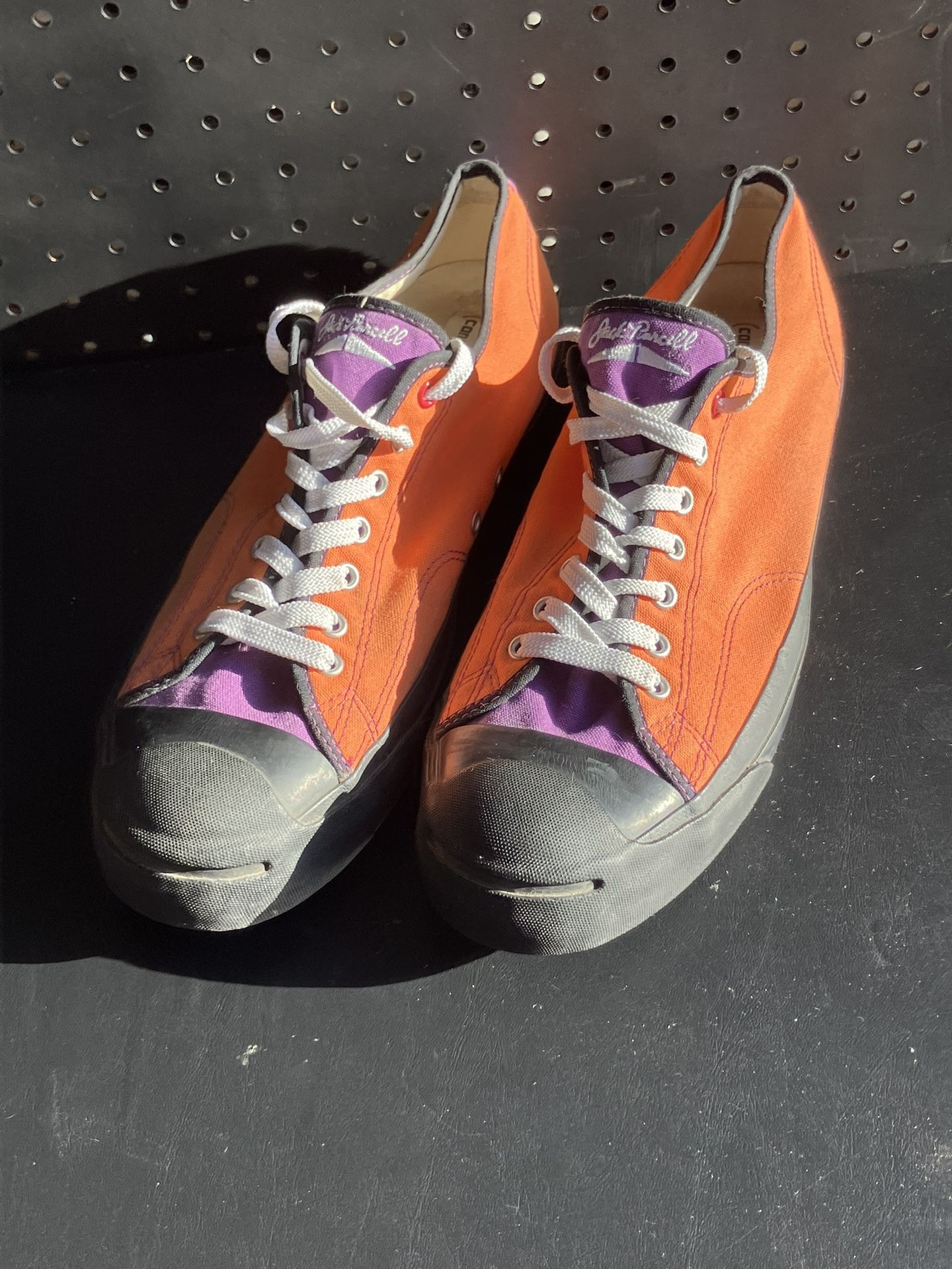RARE Vintage Converse Jake Parcell Shoes Phoenix Suns Orange Purple