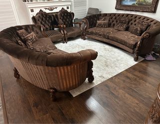 Four Piece Two Sofa And Two Chair