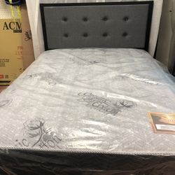 NEW Full Size Bed With Mattress And Box Spring Included 