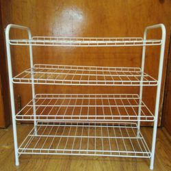 4 Tier Steel Wire Shoe Organizer