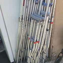 ALUMINUM CRUTCHES ALL SIZES