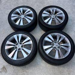 Honda 17in wheels 5x114.3 (5x4.5) Tires 235/45r17 Fit Accord civic prelude Acura TL tsx Ilx Rsx cl 