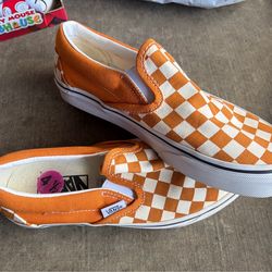 Checkered vans size 4 1/2 kids