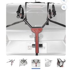 Allen Sports Ultra Compact 2-Bike Trunk Mounted Bike Rack Carrier, Model MT2