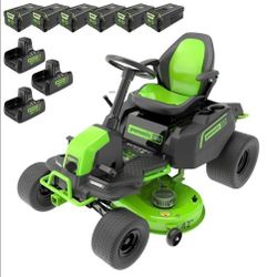 greenworkstool pro 60v 42" crossover lawn mower