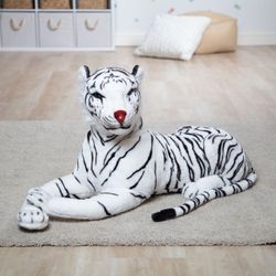 Melissa & Doug Giant White Tiger Plush — New with Tag