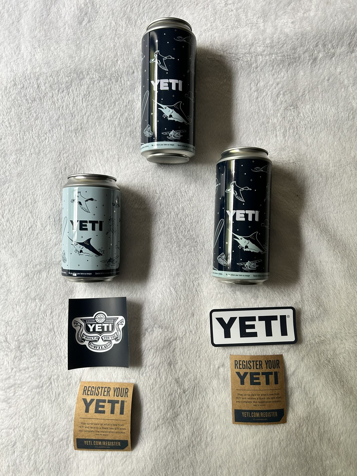YETI Lot of 3 Fake Hidden Stash Cans
