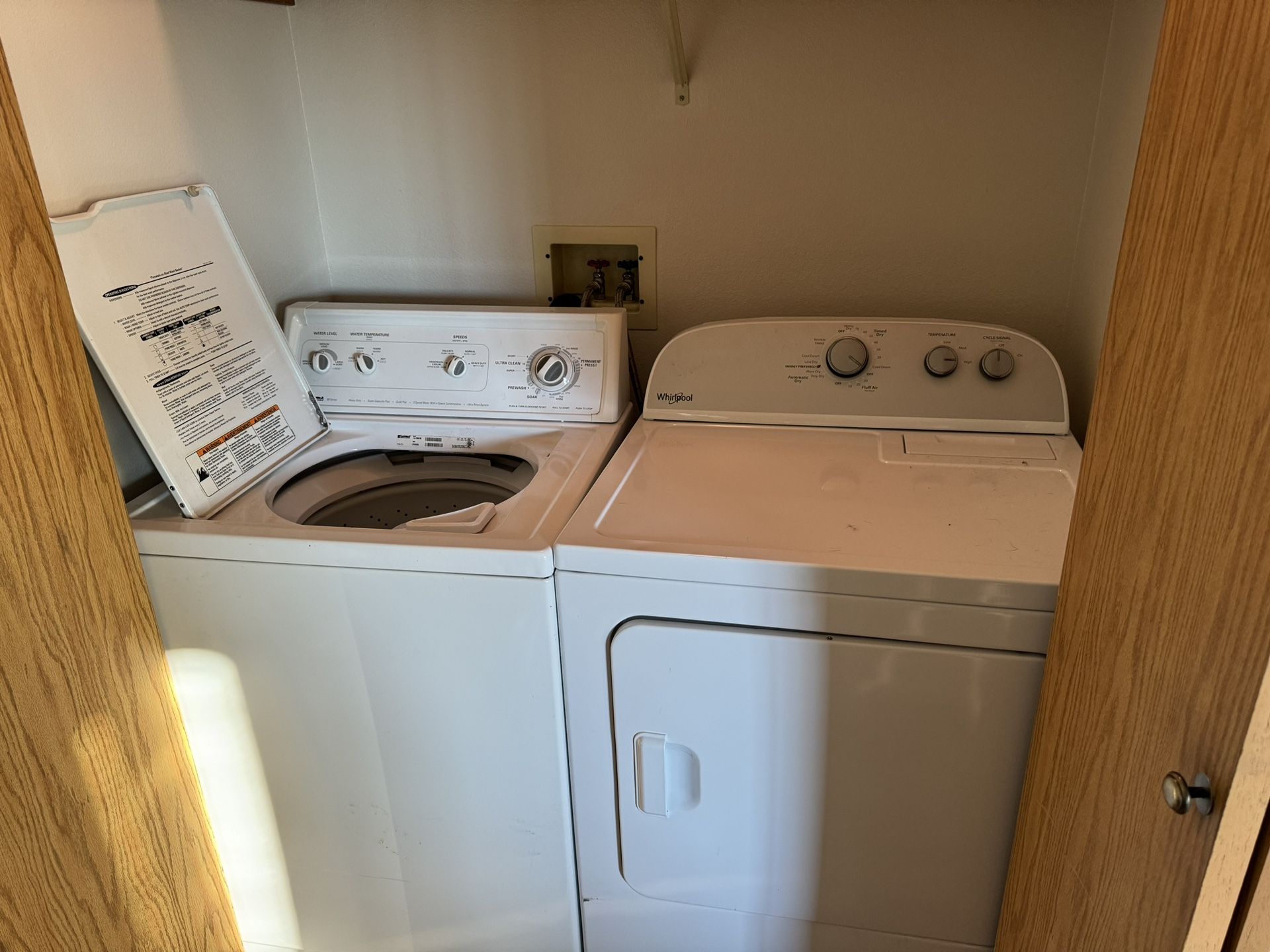 Washer And Dryer