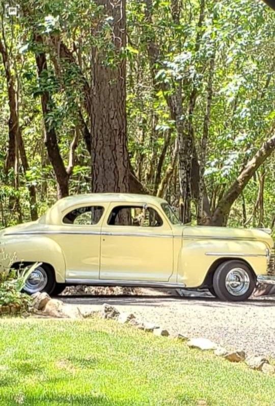 1948 Chrysler Plymouth Special Deluxe, Yellow With Black Interior