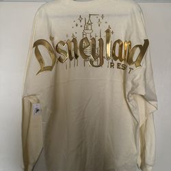 Disneyland  White Castle Spirit Jersey Large 