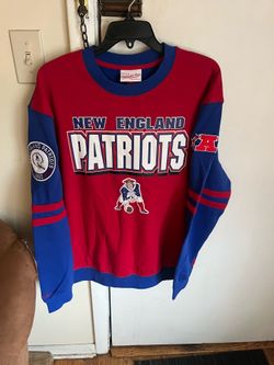 New England Patriots Mitchell & Ness men’s NFL crew sweatshirt L
