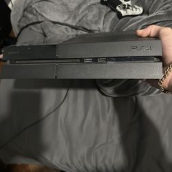 Playstation 4 with controller 