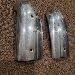 1959 Ford Thunderbird Original Convertible Corner Stainless Trim Pieces 1958 Tbird 1960