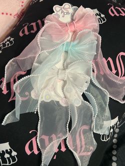 Girls 3 pack hair bows