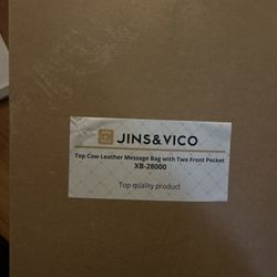 Jin’s And Vico Genuine Cow Leather Messenger Bag 