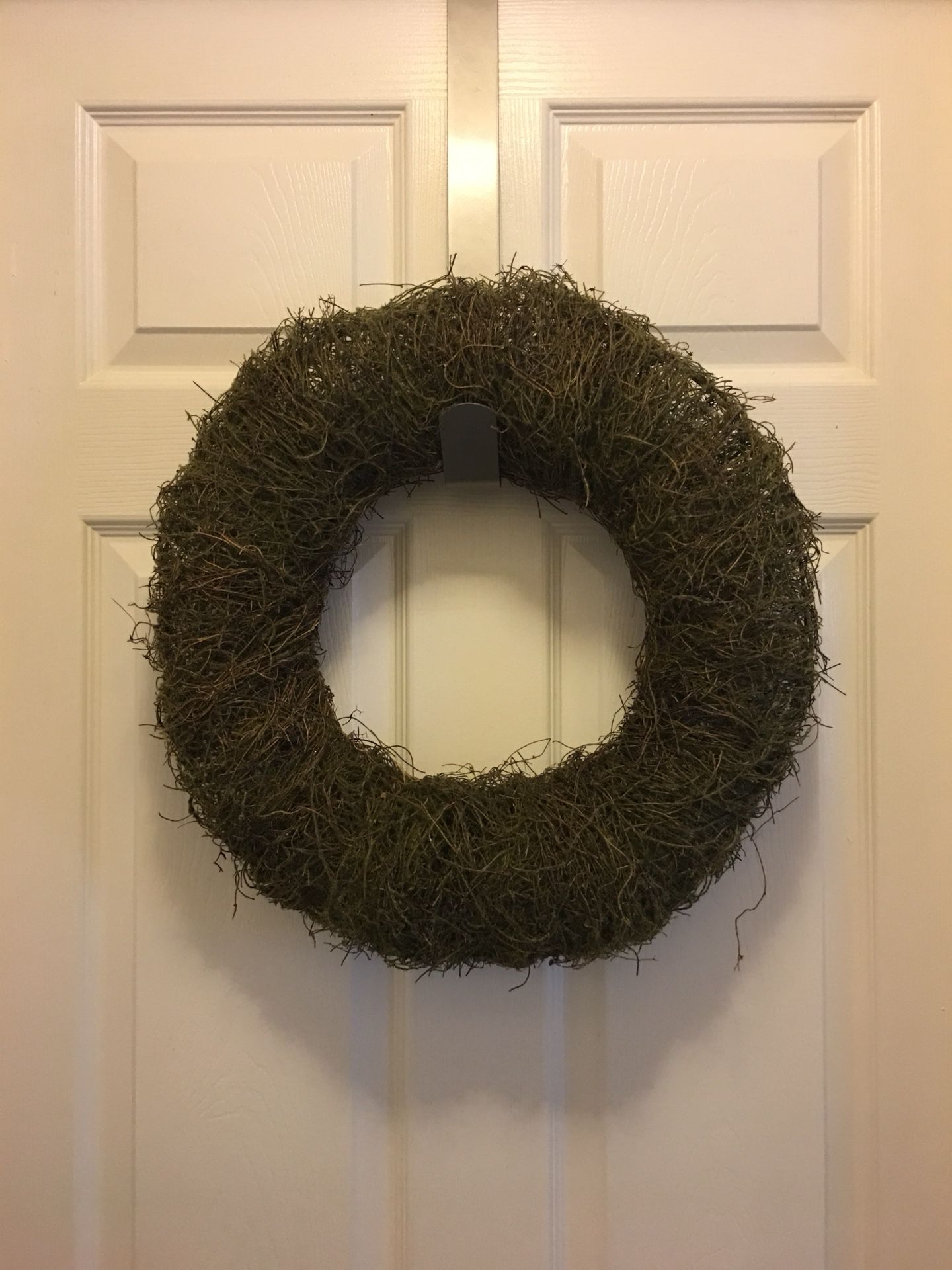 Moss covered wreath