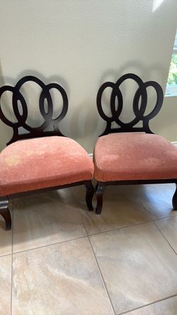 Set of 2 Accent Side Chairs