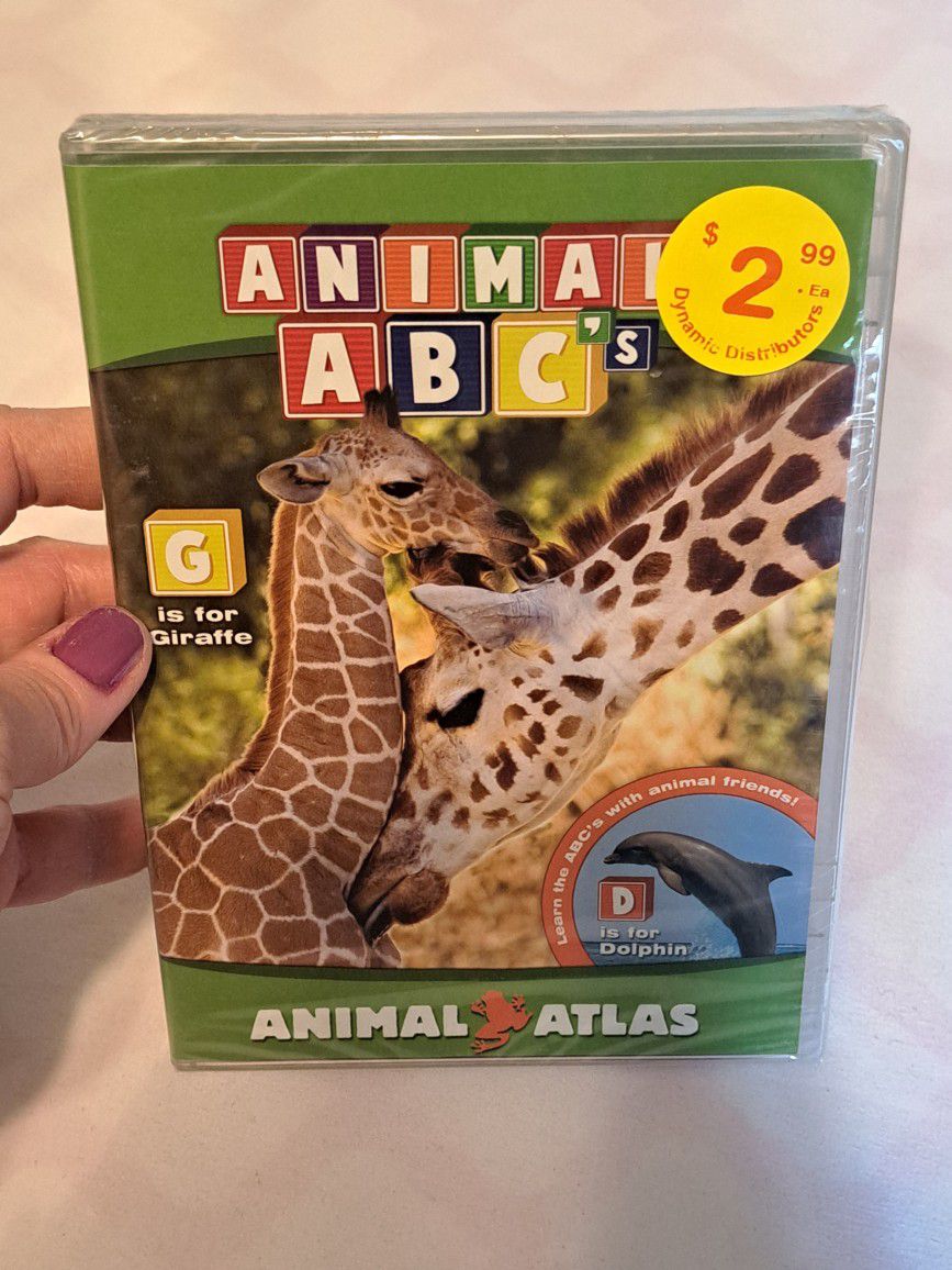 Children's DVD Animal ABC's NEW!