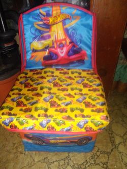 Hotwheels Storage Chair