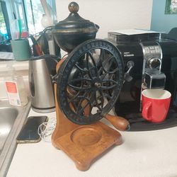 1875 Antique Coffee Grainder 