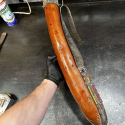 ANTIQUE MAASAI KIBUYU TRIBE HAND BEADED BLOOD MILK GOURD, KENYA AFRICA AUTHENTIC