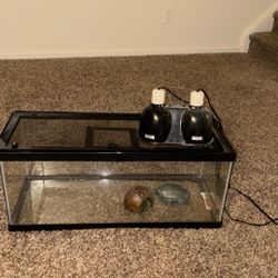 Reptile Aquarium Tank / Light Lamp 