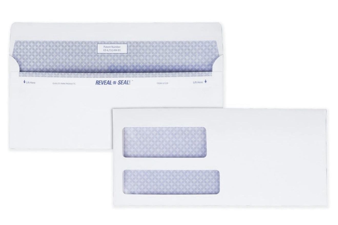 Quality Parkâ„¢ ENVELOPE,#9,DBL WDW,RS,WE QUA24529 QUALITY PARK PRODUCTS Quality