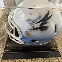 Keiser University Doug Socha Autographed Helmet 