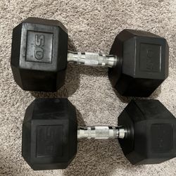 50lb Dumbbell Pair