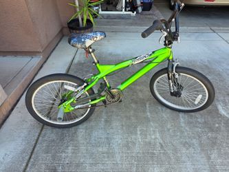 FS20, BMX bike, green color