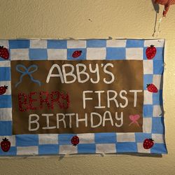 Hand Made Celebratory Banners 