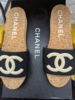 Chanel woman's flats sz 42