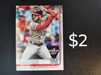 Bryce Harper baseball card