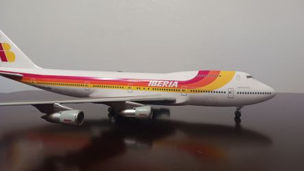 Iberia Airlines Boeing 747 Diecast Model