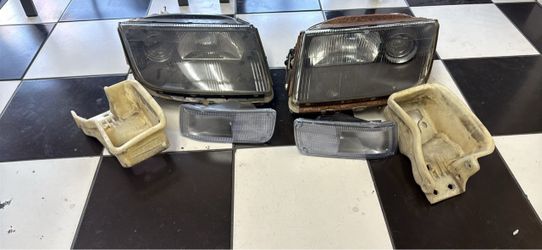 1990 Nissan 300zx headlights fog lamps and front bumper brackets
