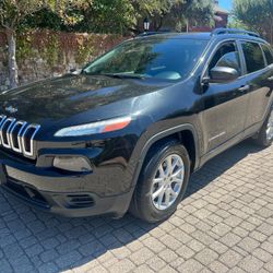 2016 Jeep Cherokee Low Miles,,,,62000 Only Clean Title 