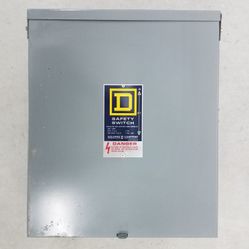 Square D 100 Amp/240 V. AC Safety Switch