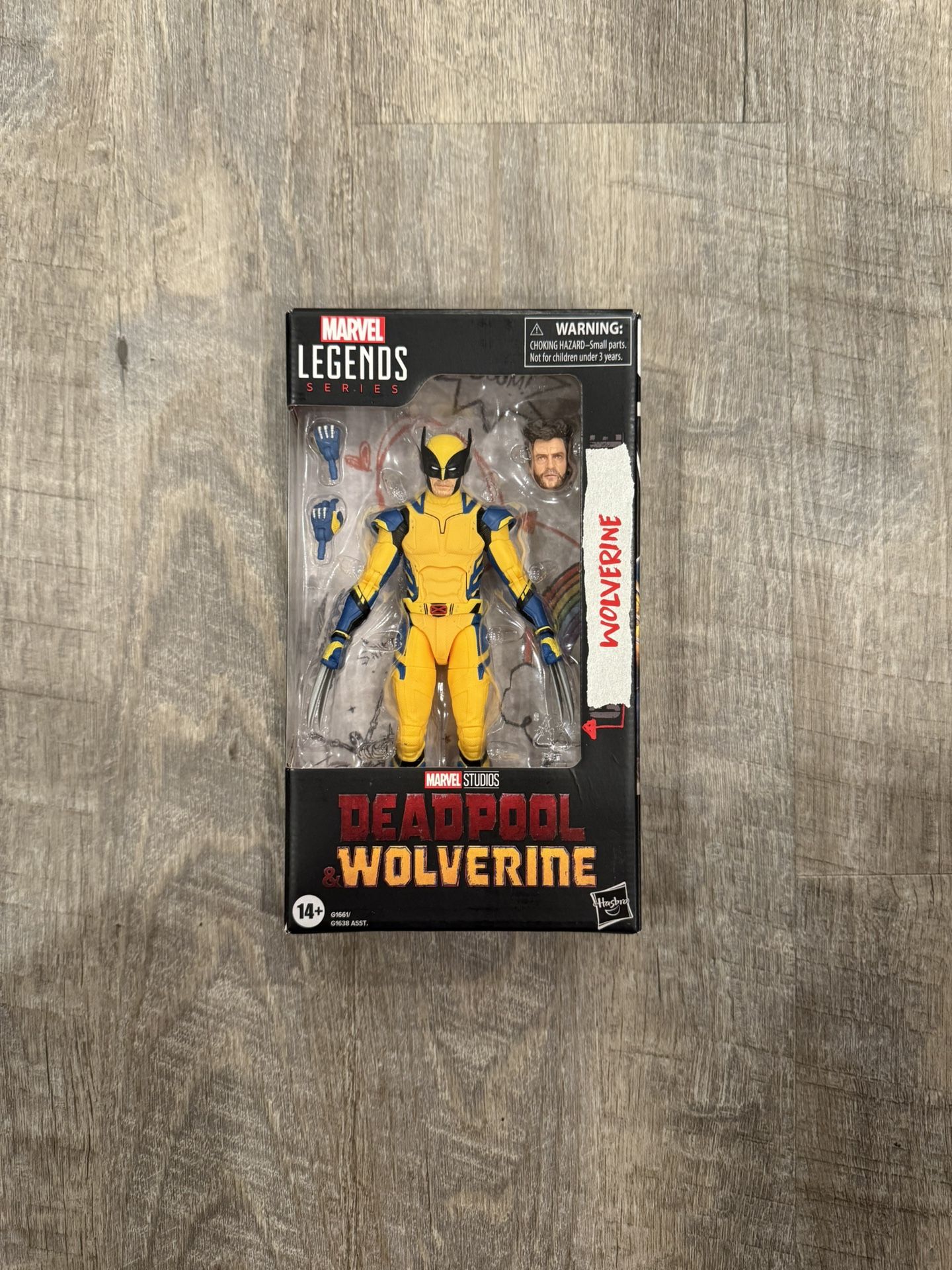 In Hand, Brand New, Never Opened Marvel Legends Series - Deadpool & Wolverine Movie - Wolverine - 6“ Figure