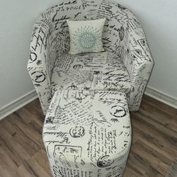 Chair & Ottoman