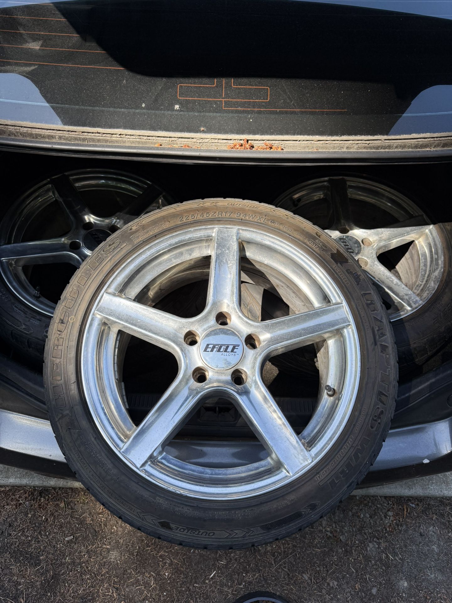 Set of four wheels Eagle 5x100 5x114.3 R17 225/45 R17
