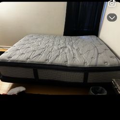 Sealys Pillow top Queen W Mechanical Frame 