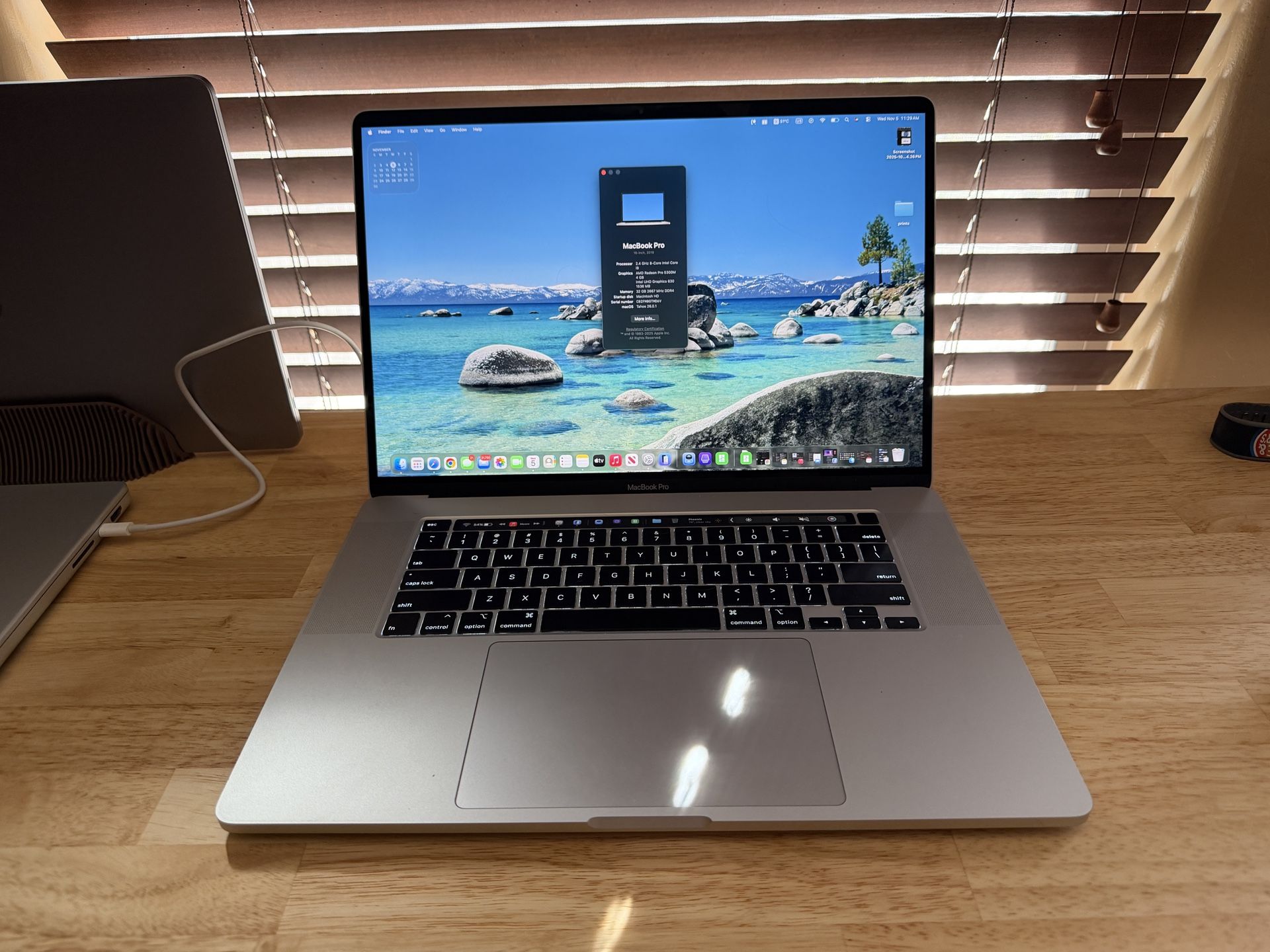 2019 Apple 16 Inch MacBook Pro