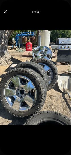 20" Chrome Clad OEM wheels